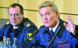 Manfred Flore und RP Anne L�tkes