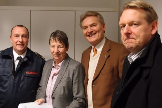 Manfred Flore und RP Anne L�tkes